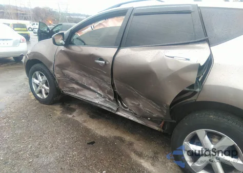 2009 Nissan Murano Sl из США, поврежденный, VIN JN8AZ18W49W118561